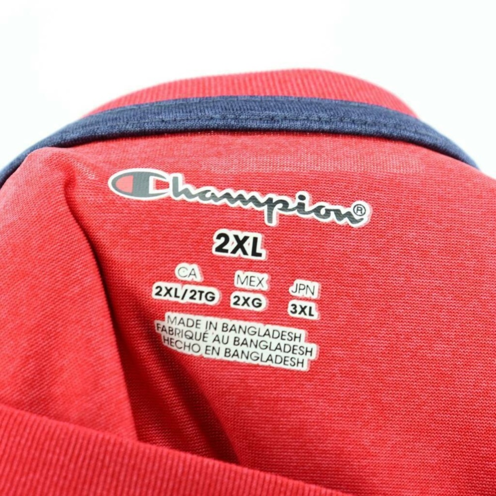 University Of Mississippi Mens Shirt Red Blue Shor - Picture 7 of 8